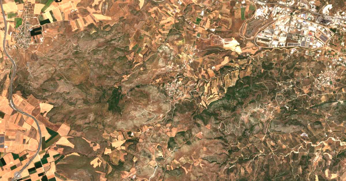 Mapa por satélite de Sesklo