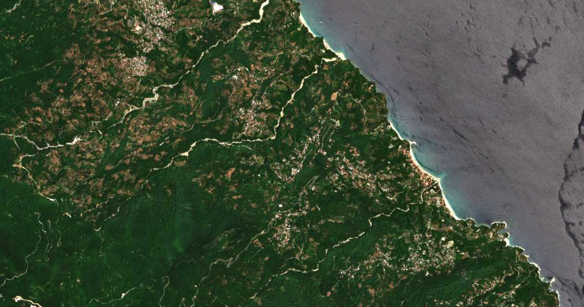 Mapa por satélite de Anílion