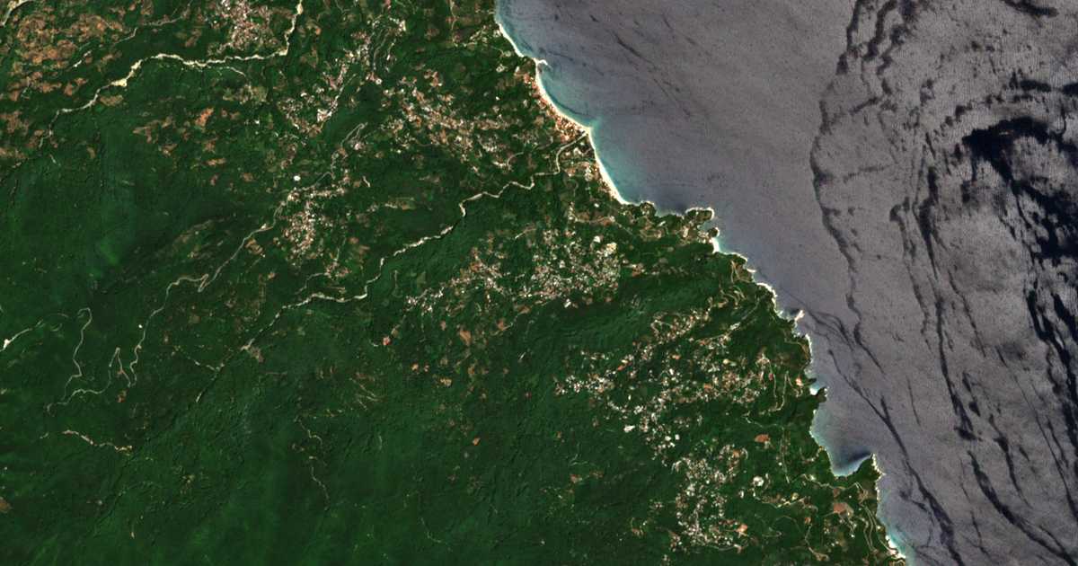 Mapa por satélite de Mourésion