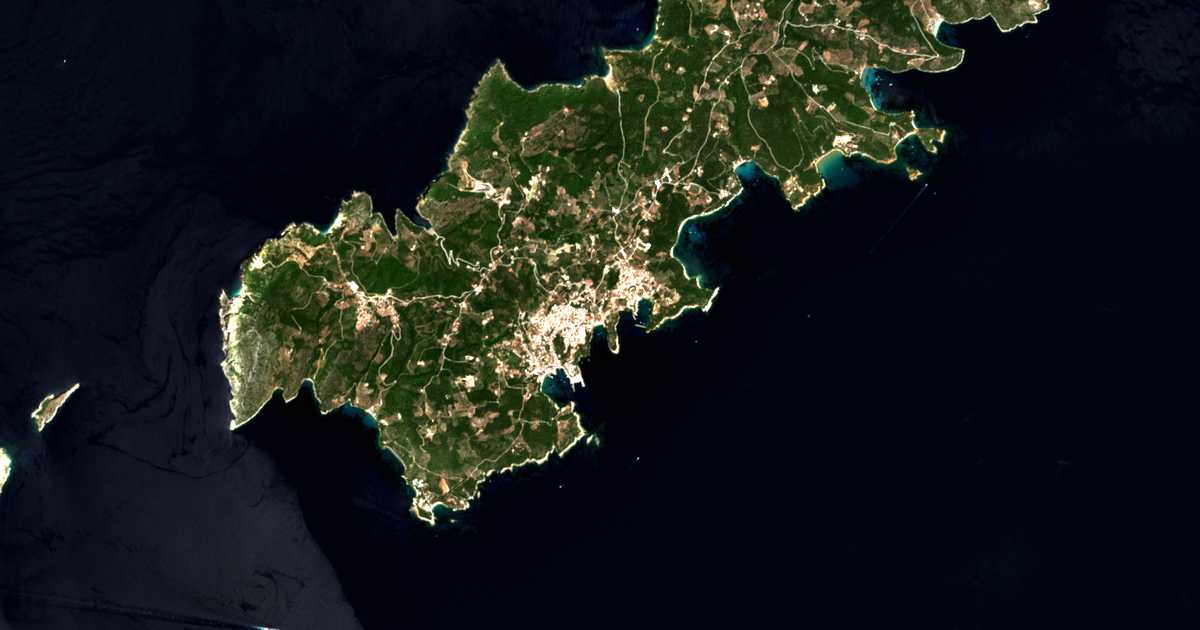 Mapa por satélite de Vótsi