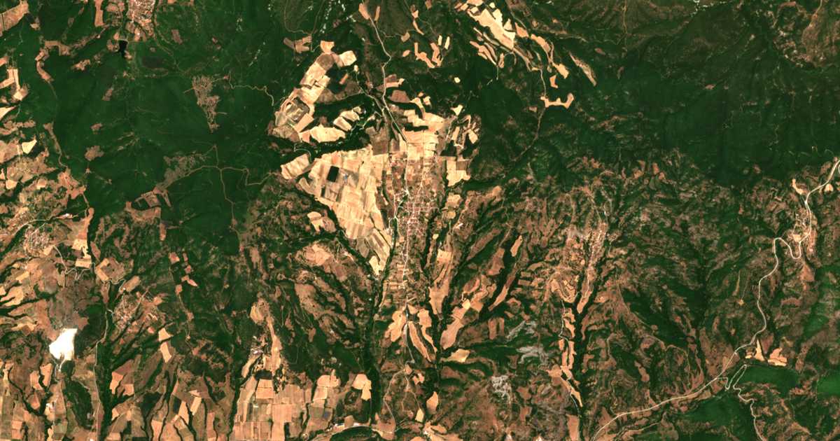 Mapa por satélite de Asprokklisiá
