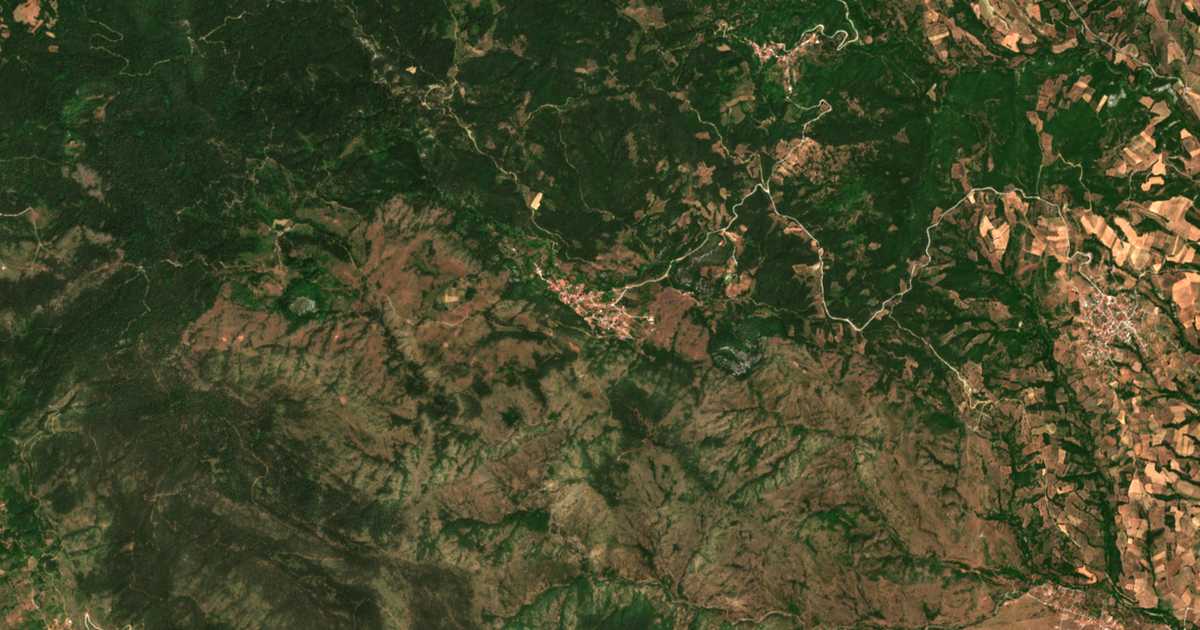 Mapa por satélite de Kakoplévrion