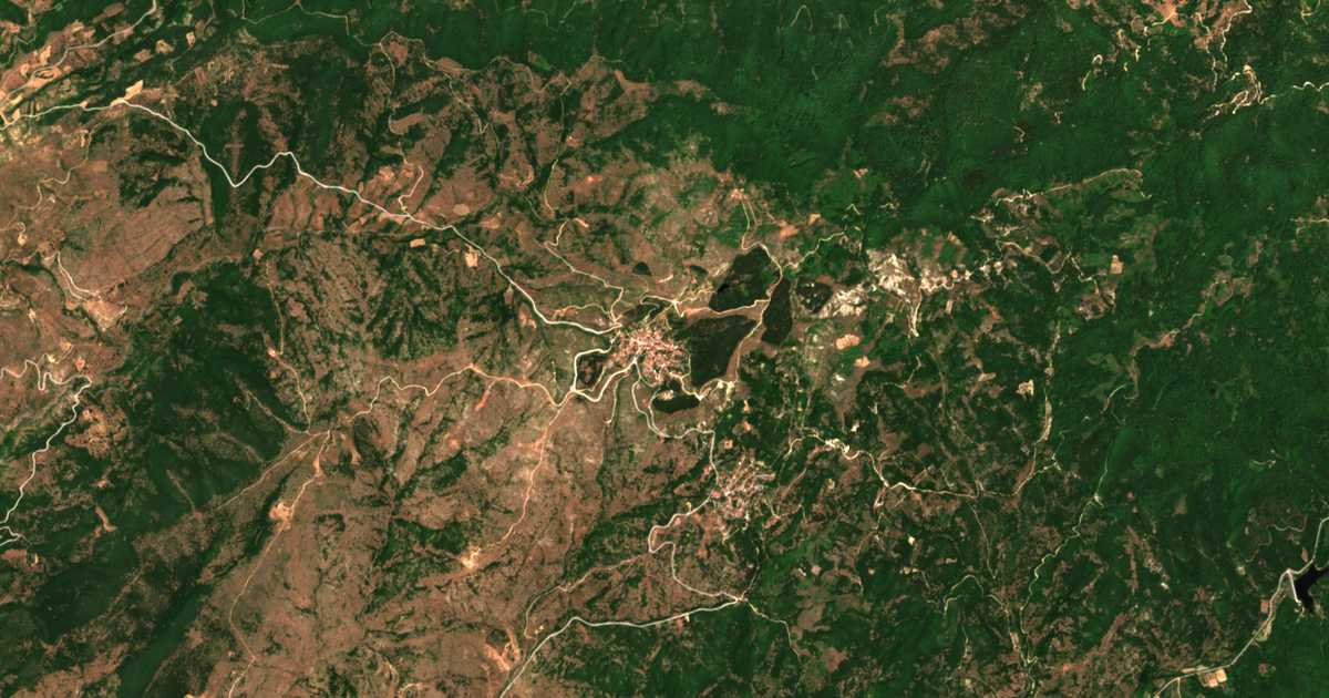 Mapa por satélite de Mavrélion