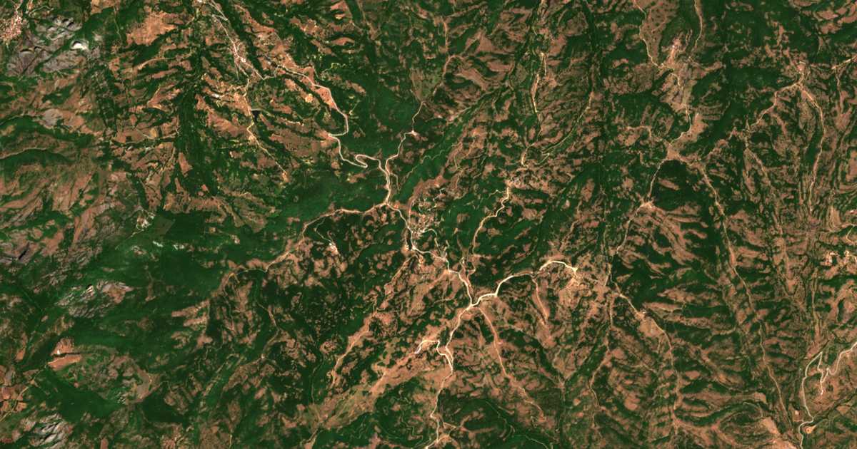 Mapa por satélite de Vlacháva