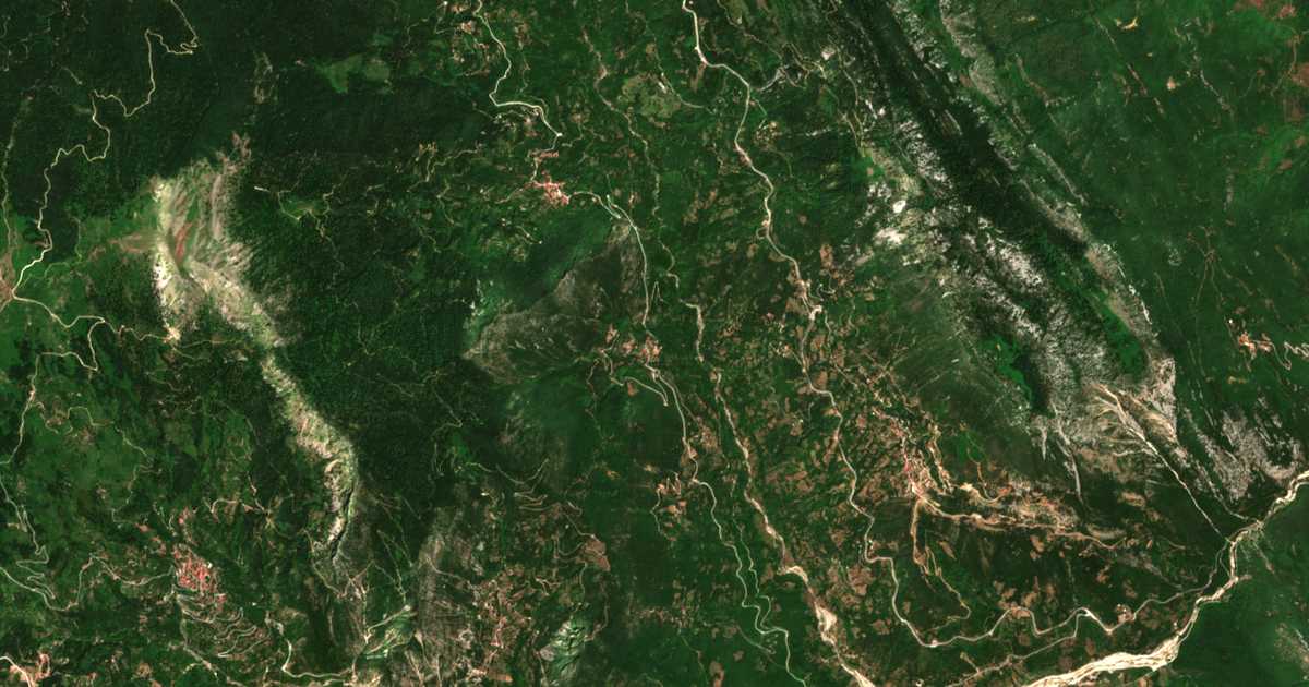 Mapa por satélite de Ágios Prokópios