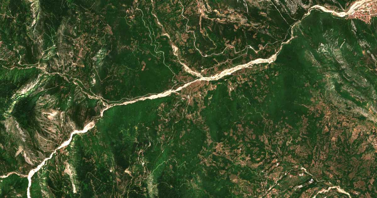 Mapa por satélite de Ágios Ioánnis
