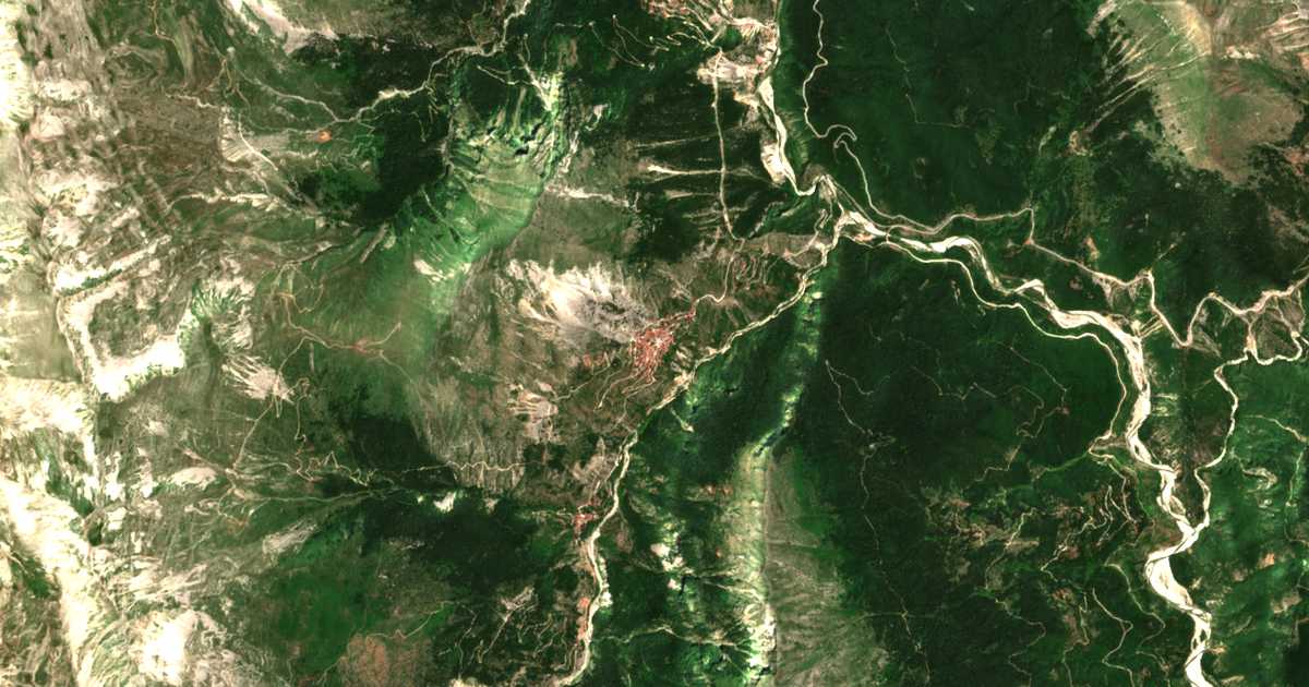 Mapa por satélite de Gardíkion