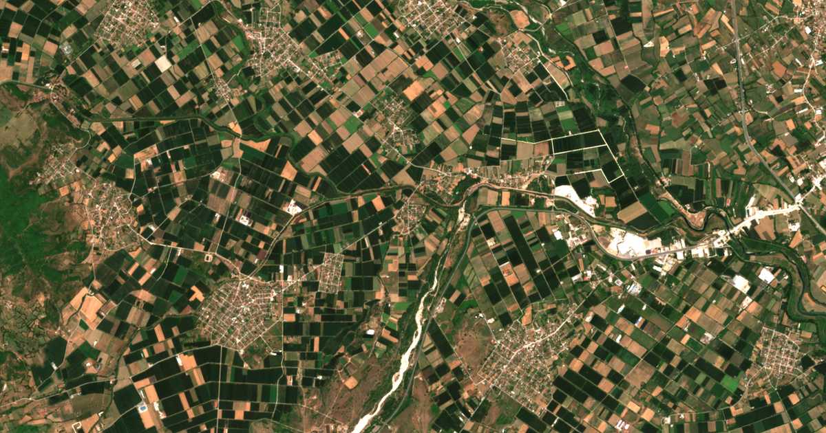 Mapa por satélite de Lilí