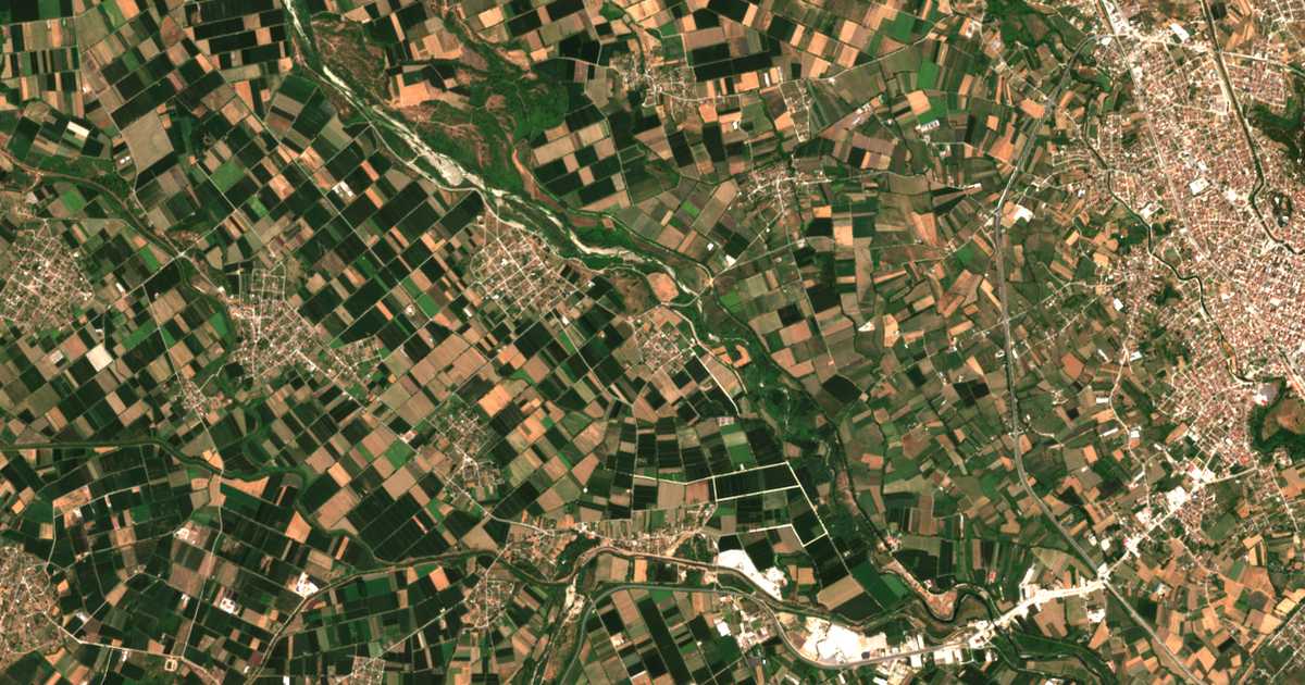 Mapa por satélite de Valamándrion