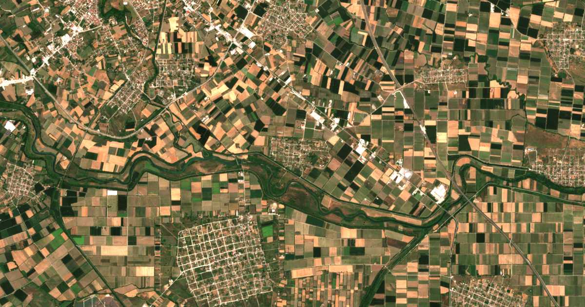 Mapa por satélite de Agía Kyriakí