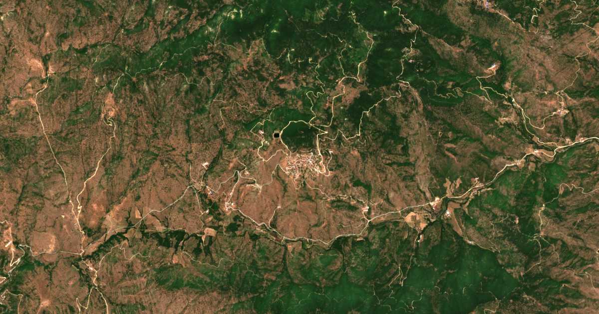 Mapa por satélite de Agreliá