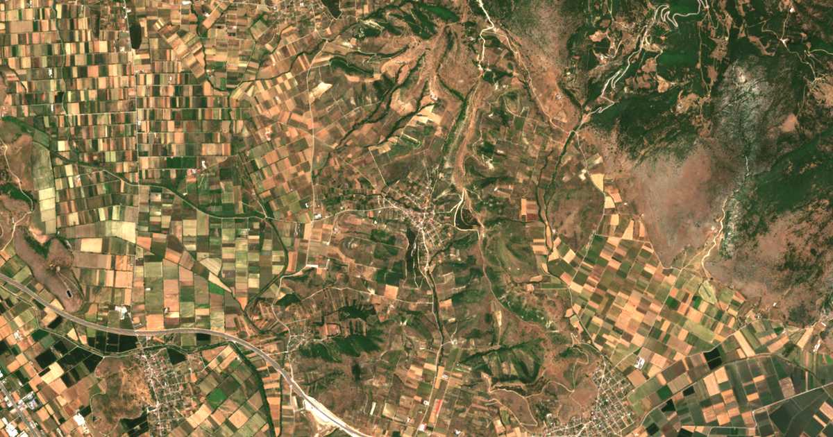 Mapa por satélite de Ardánion