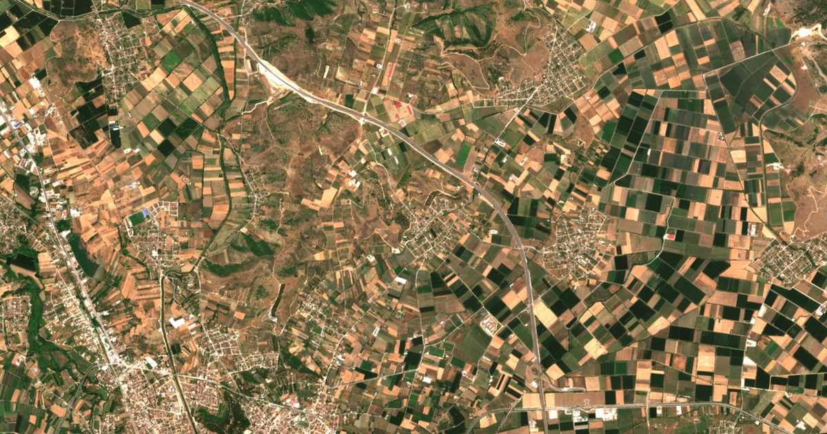 Mapa por satélite de Krinítsa