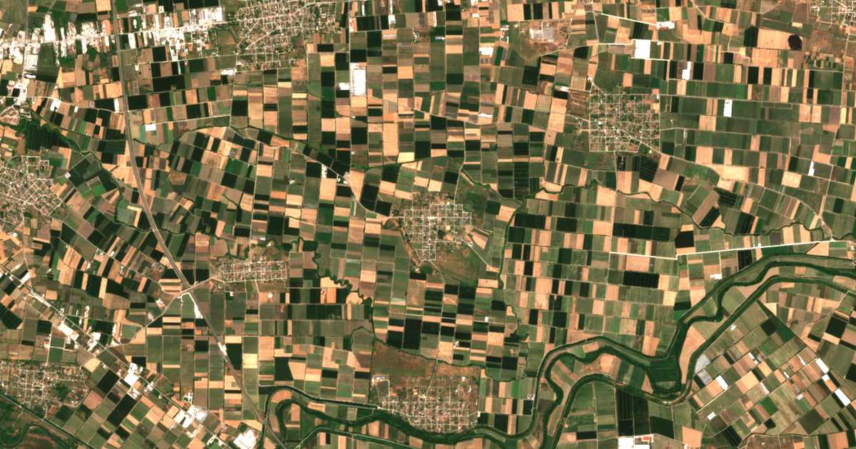 Mapa por satélite de Patouliá