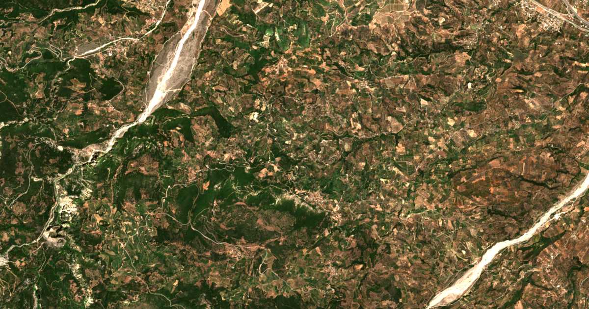 Mapa por satélite de Álsos