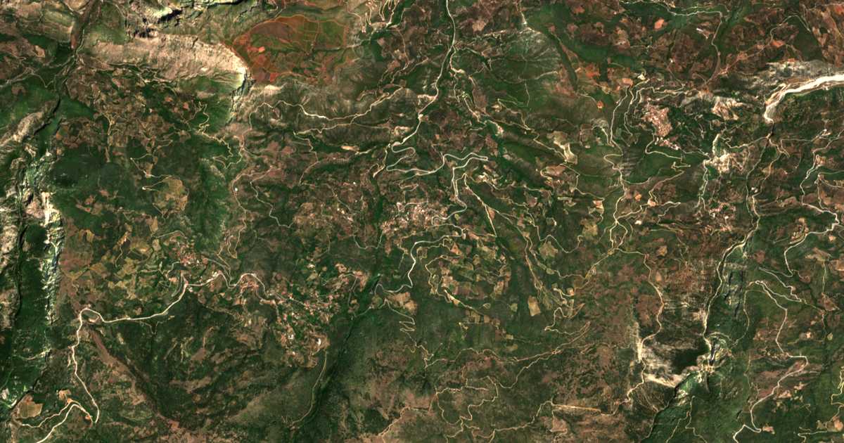 Mapa por satélite de Áno Diakoptón