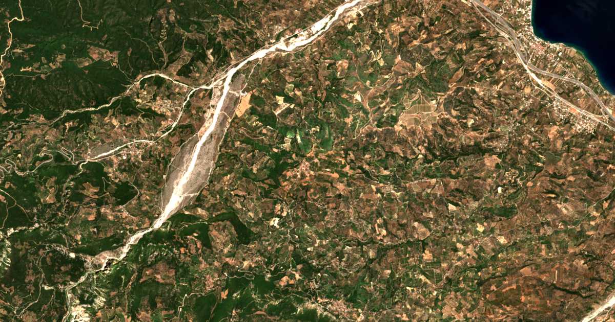 Mapa por satélite de Arravonítsa