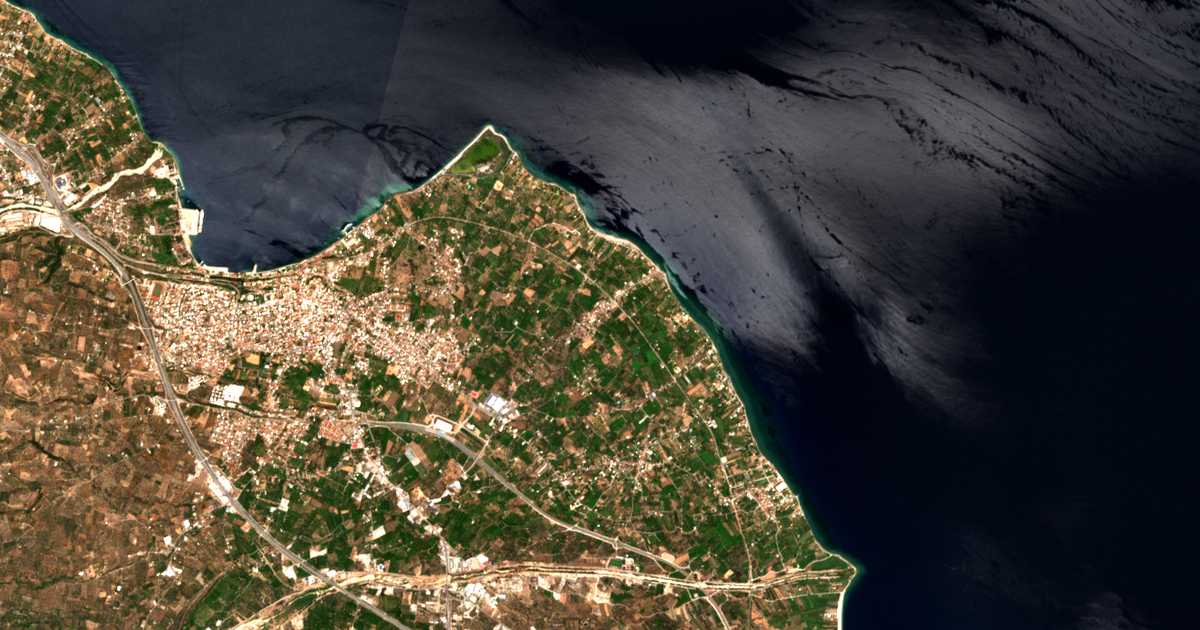 Mapa por satélite de Digeliótika