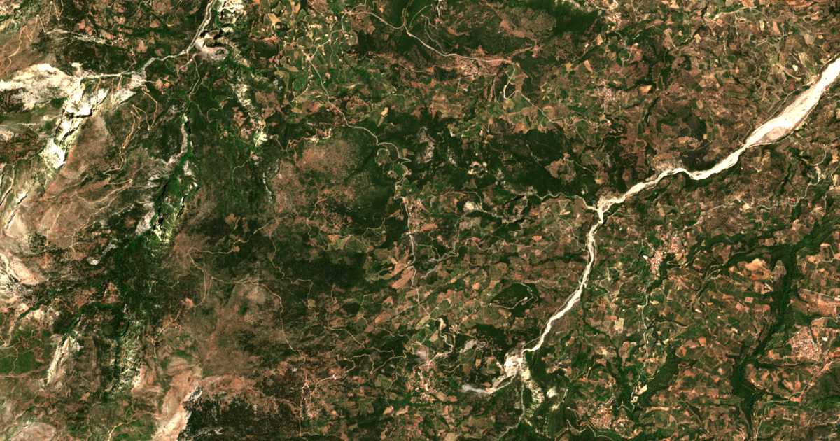 Mapa por satélite de Gkraíkas