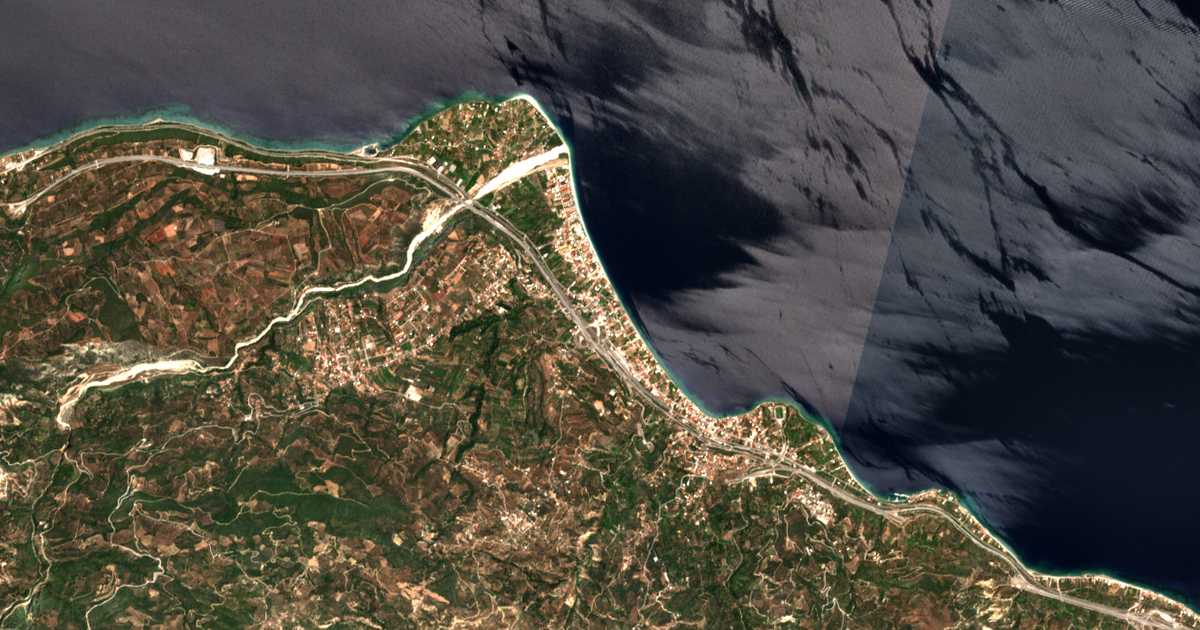 Mapa por satélite de Kráthion