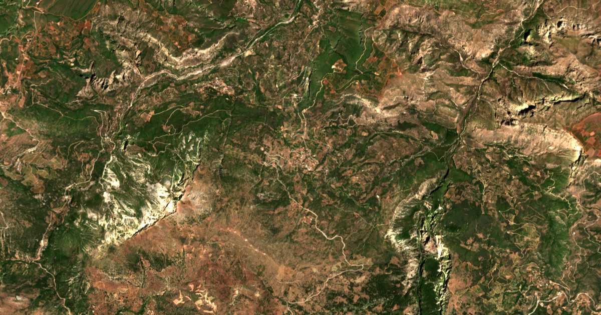 Mapa por satélite de Mamousiá
