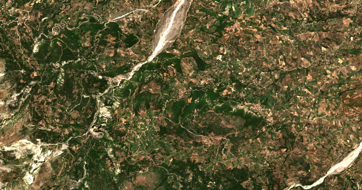 Mapa por satélite de Myróvrysi