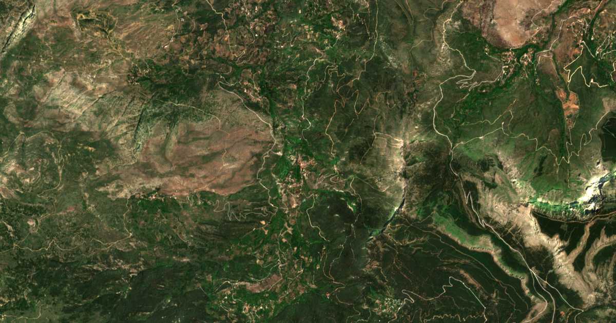 Mapa por satélite de Seliána
