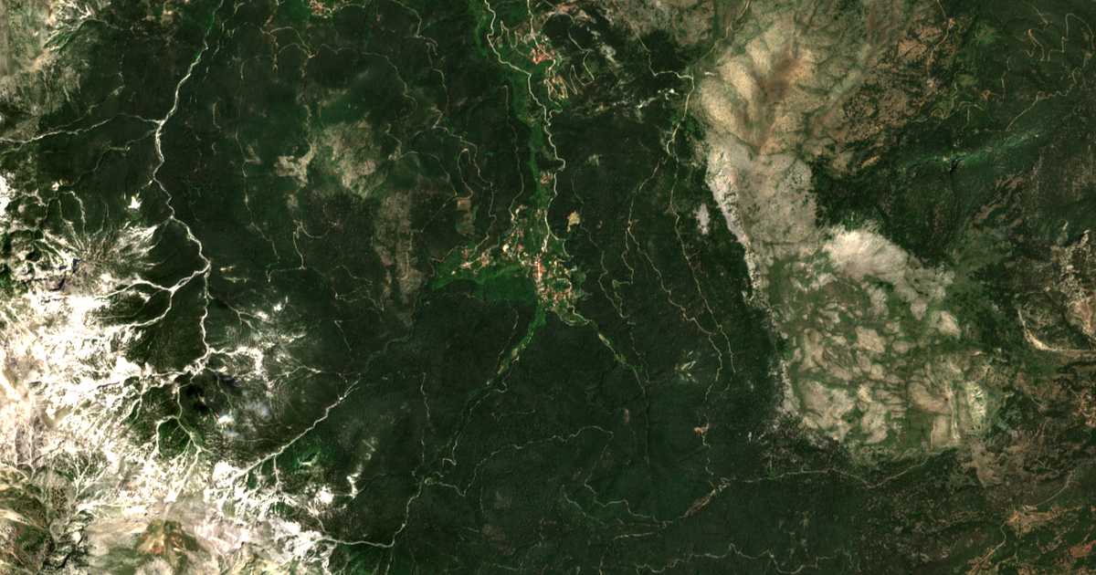 Mapa por satélite de Zaroúchla