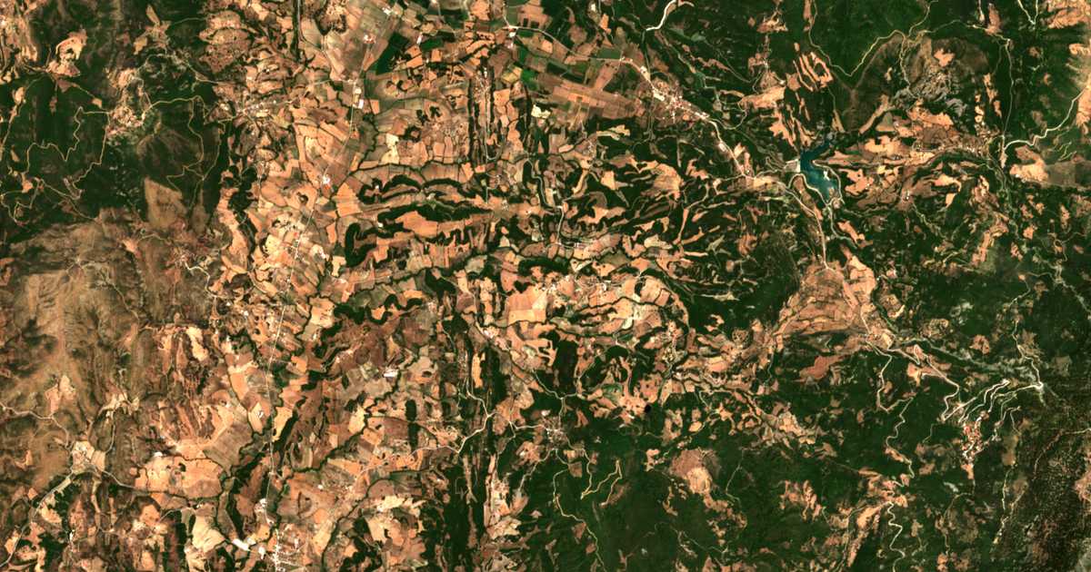 Mapa por satélite de Bantsaíika