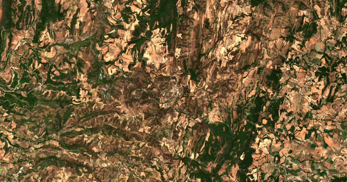 Mapa por satélite de Kálfas
