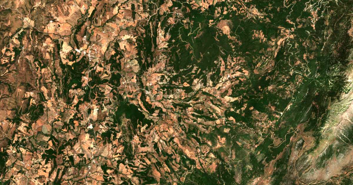 Mapa por satélite de Káto Drosiá
