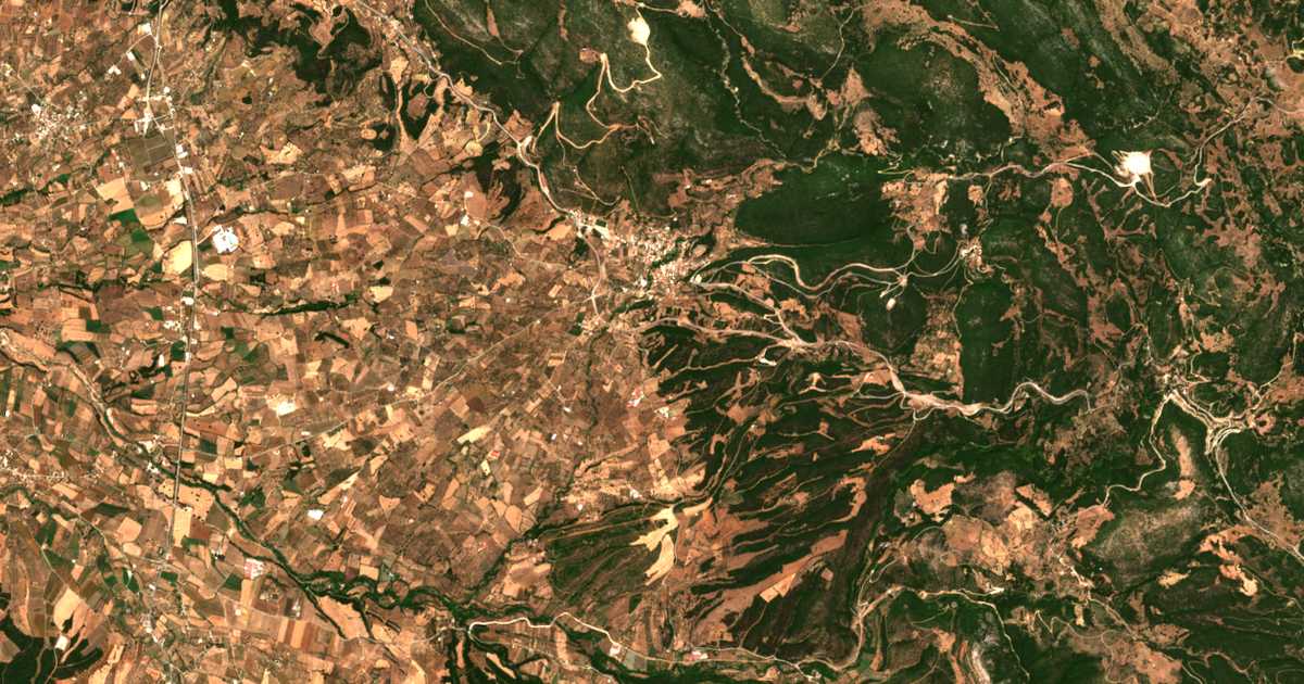 Mapa por satélite de Mastoraíika - Stamaíika