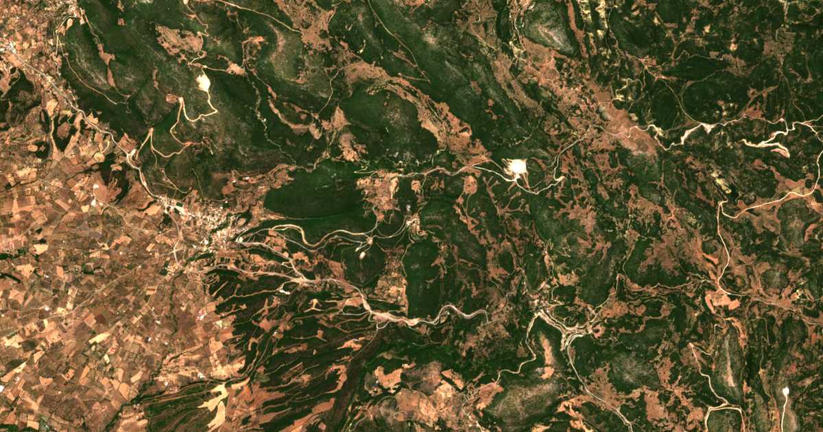 Mapa por satélite de Mirálion