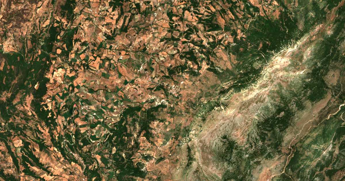 Mapa por satélite de Skiadás