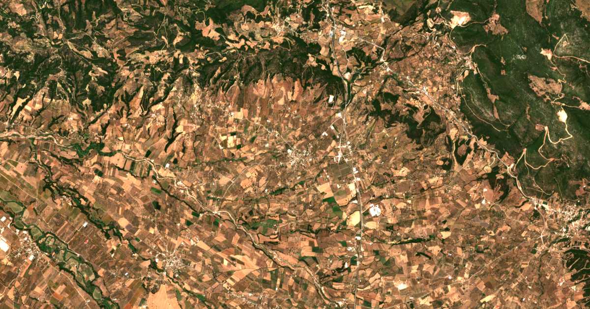 Mapa por satélite de Vasilikón