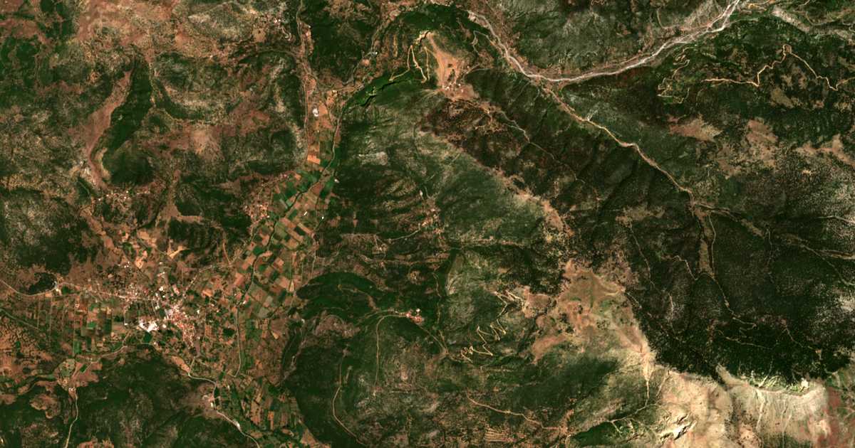 Mapa por satélite de Ágios Nikólaos