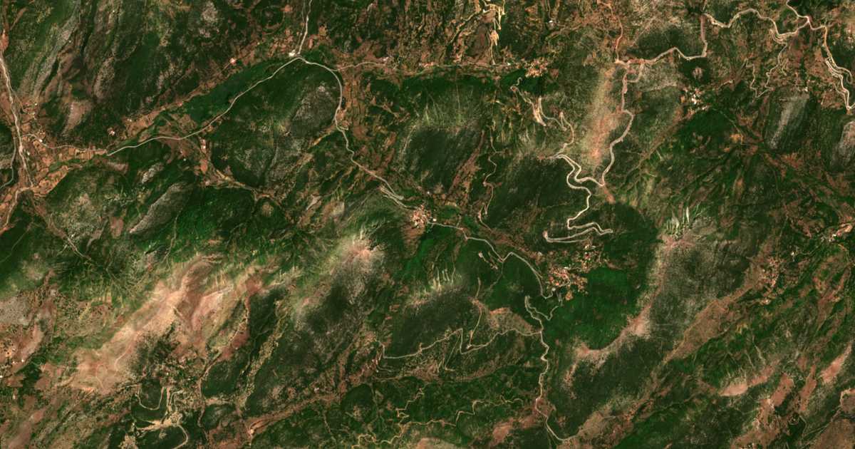 Mapa por satélite de Agrídion