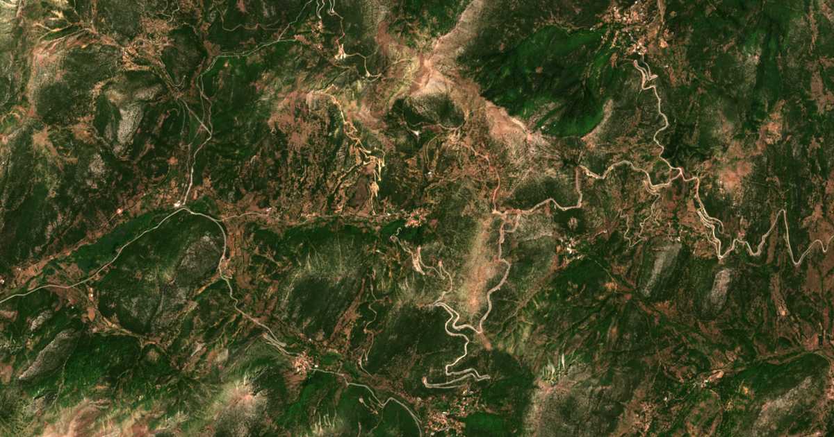 Mapa por satélite de Anástasis