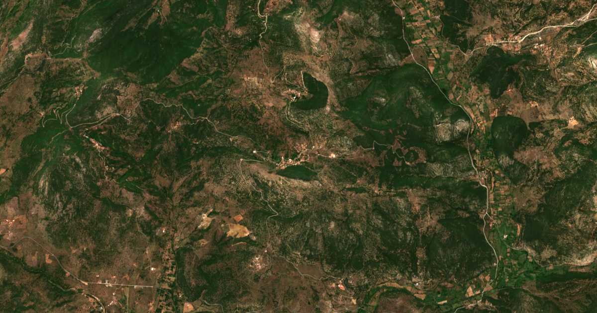 Mapa por satélite de Fília