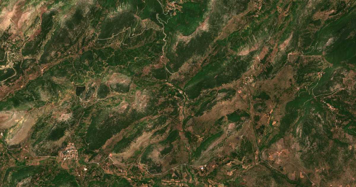 Mapa por satélite de Káto Chóvoli