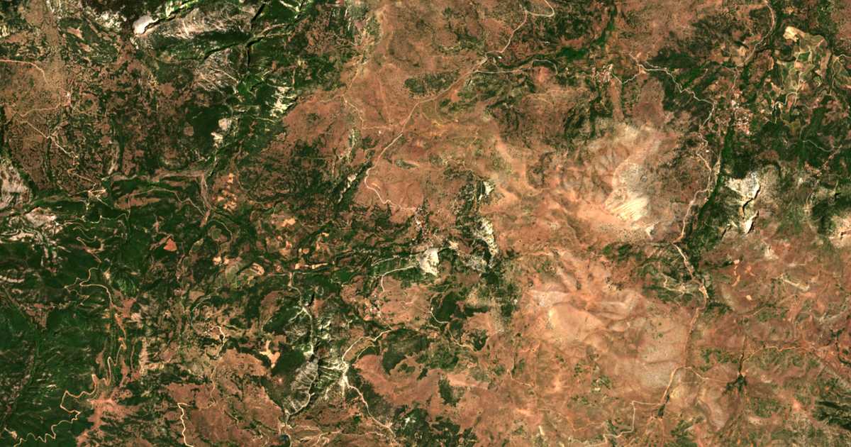 Mapa por satélite de Petsákoi