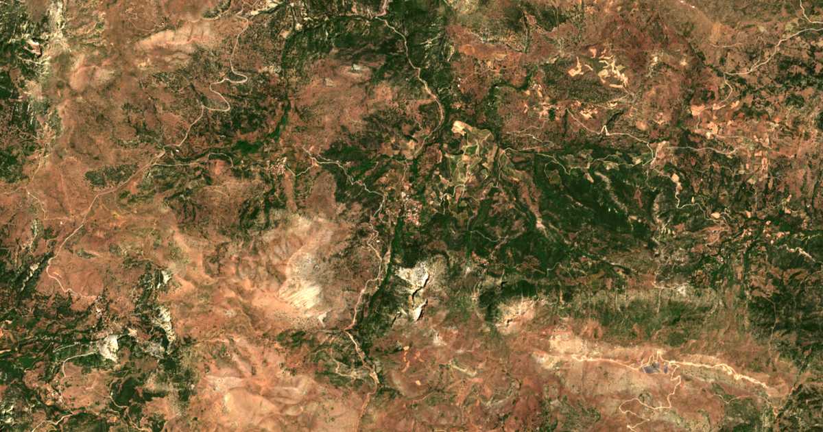 Mapa por satélite de Plataniótissa
