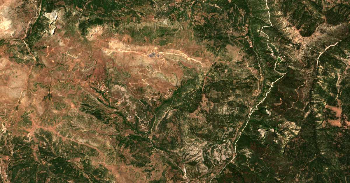 Mapa por satélite de Rogoí