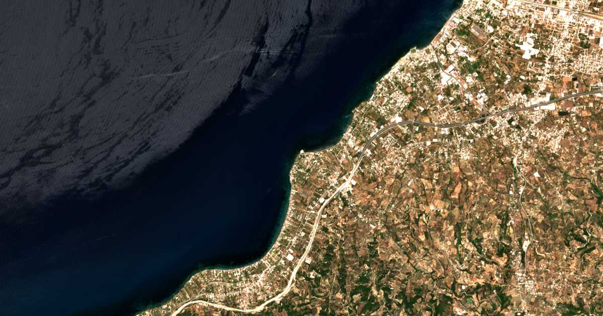 Mapa por satélite de Rogítika