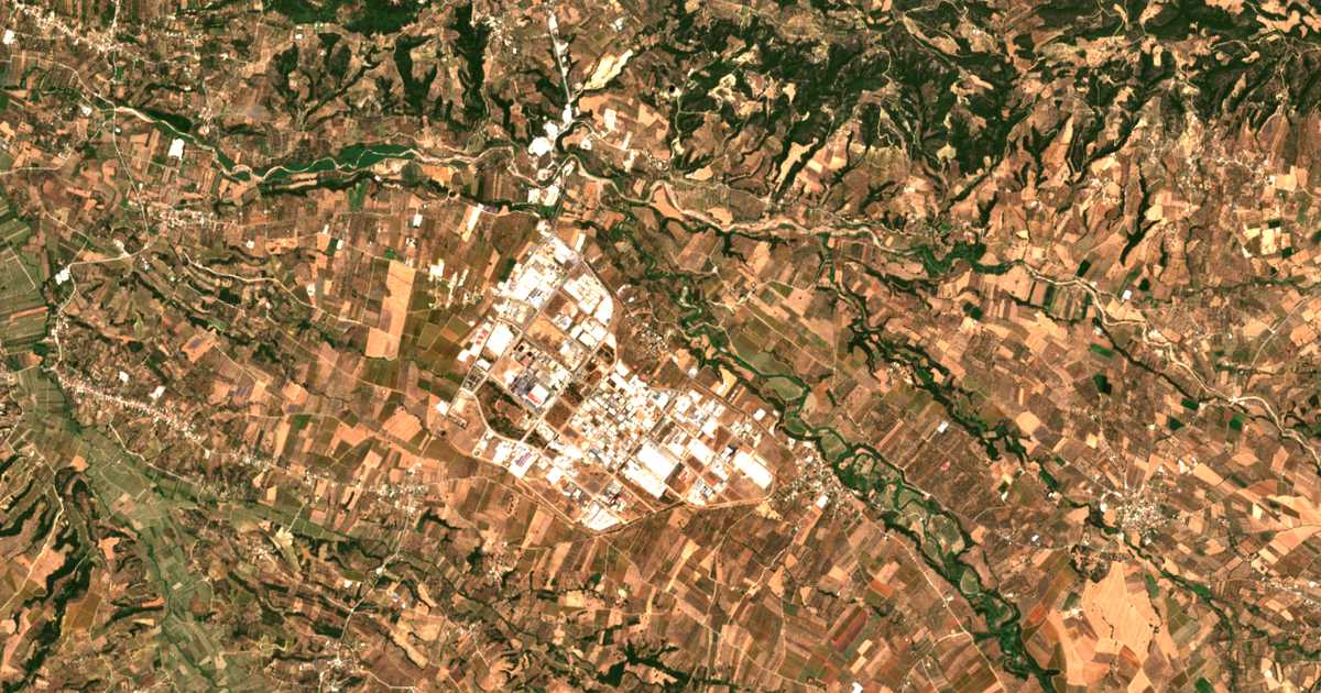Mapa por satélite de Ágios Stéfanos