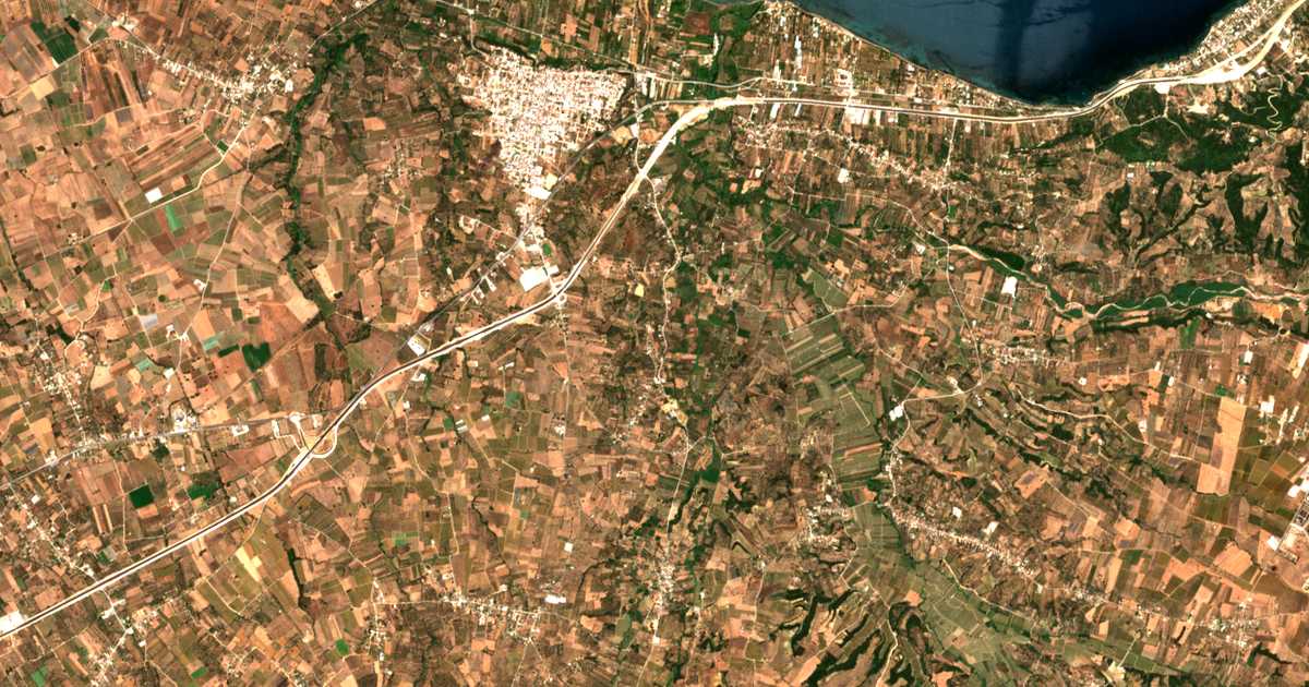 Mapa por satélite de Agiovlasítika