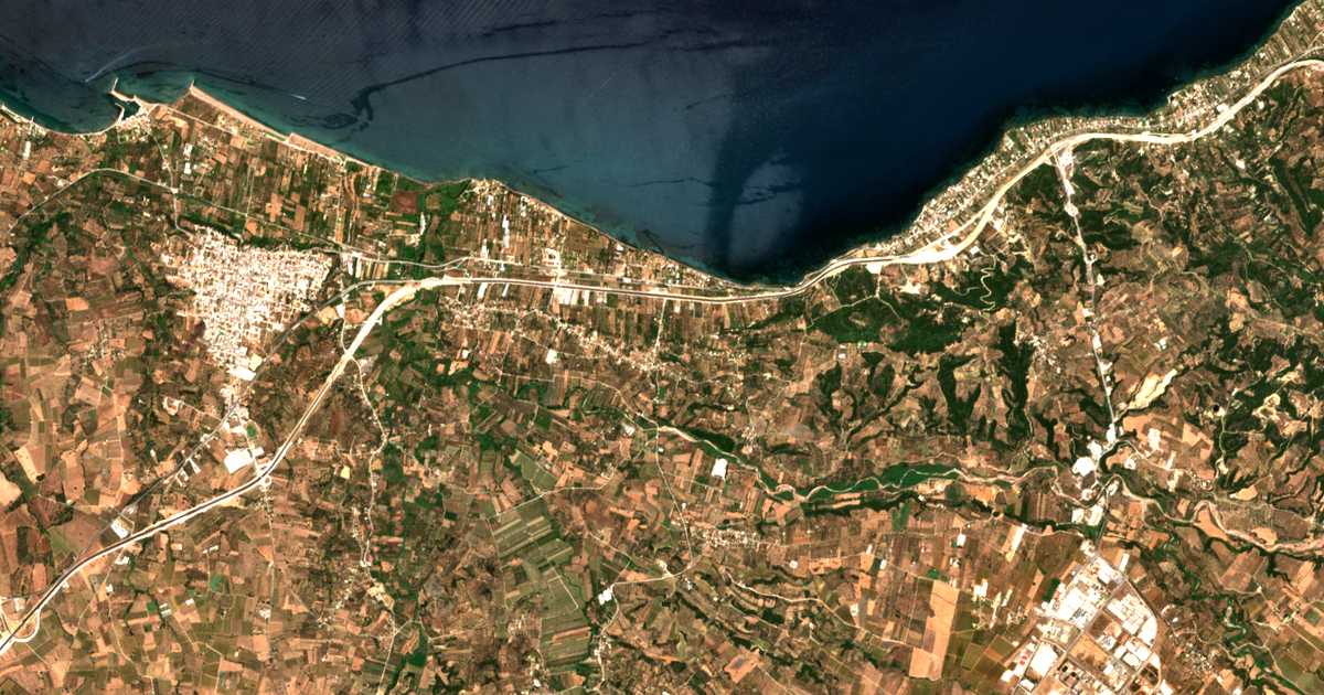Mapa por satélite de Alissós