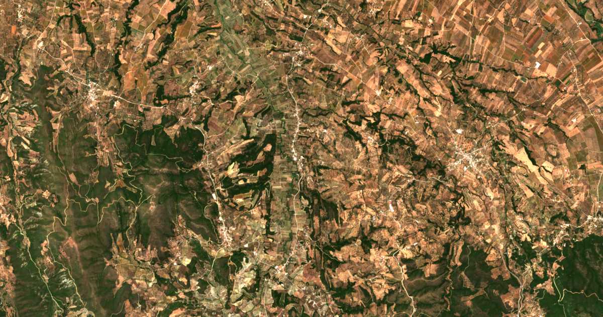 Mapa por satélite de Áno Soudenaíika