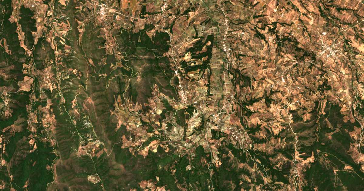 Mapa por satélite de Árla