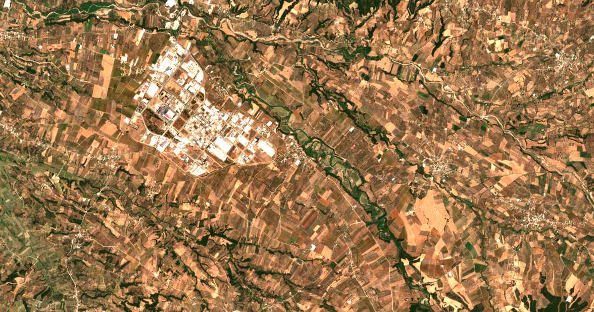 Mapa por satélite de Chaïkálion